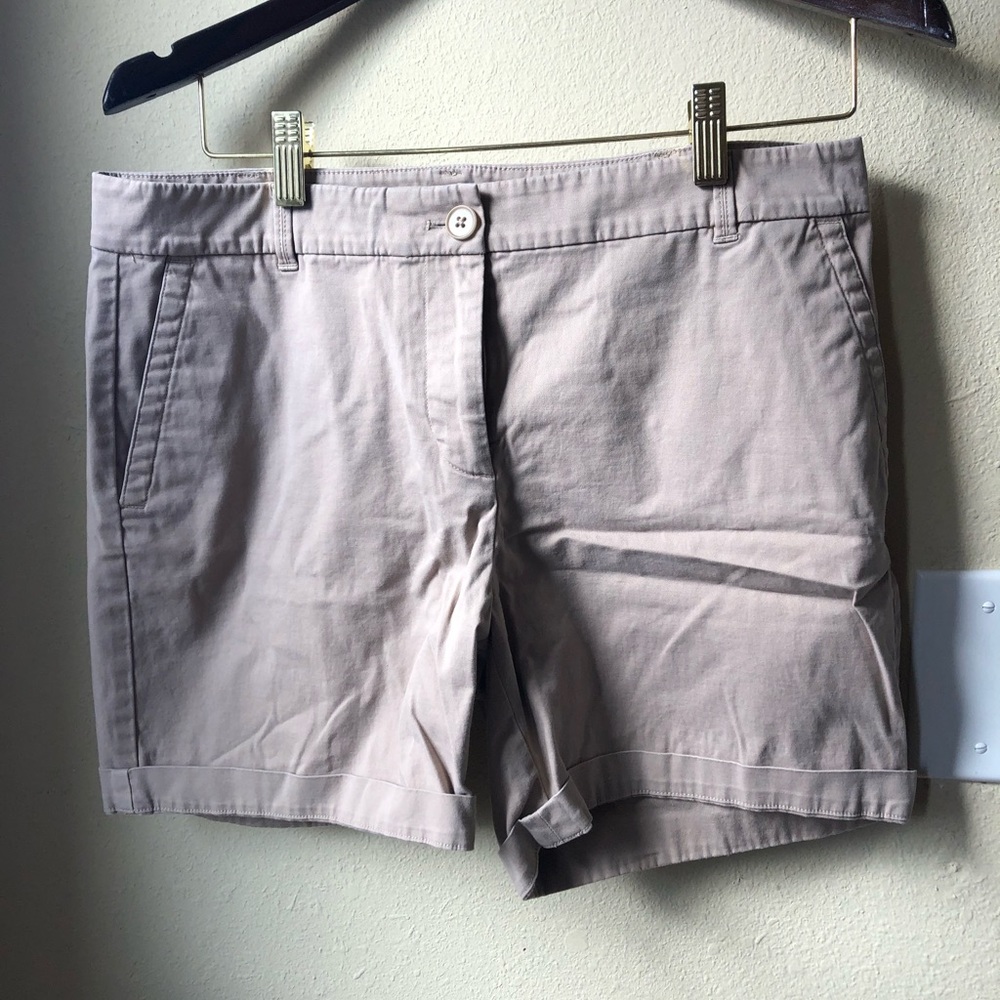 Talbots weekend shorts, khaki